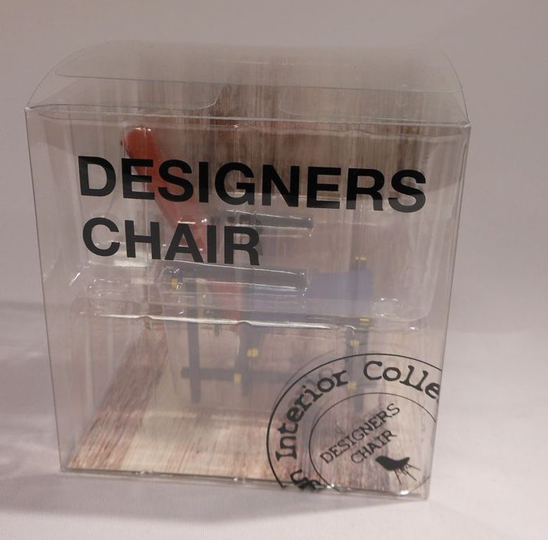 Gerrit Rietveld, Miniatuur Rood-blauwe stoel (Rietveldstoel) kopen? Bied vanaf 20!