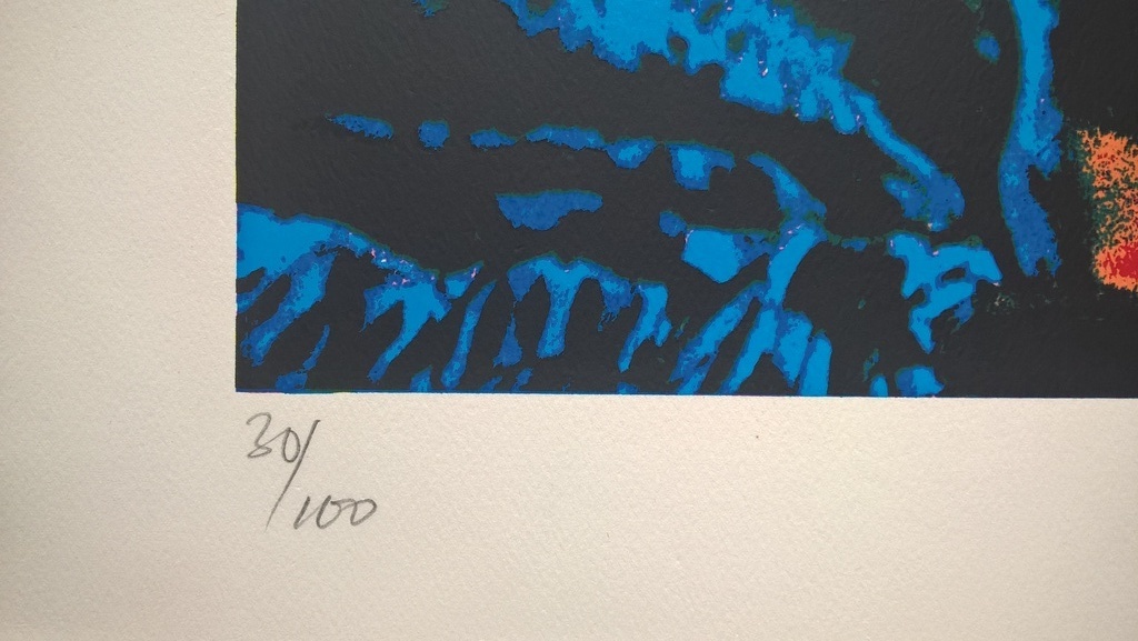 Karel Appel -  gesigneerde zeefdruk - Friday  kopen? Bied vanaf 200!