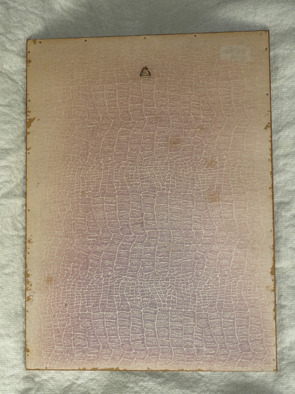 Onduidelijke signatuur: Ets – Landschap met bomen – Ingelijst - Oud kopen? Bied vanaf 40!