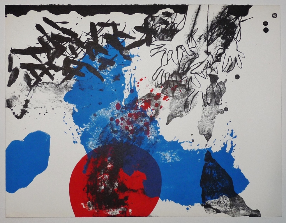 Jef Diederen, Litho, De Val, 1965 kopen? Bied vanaf 65!