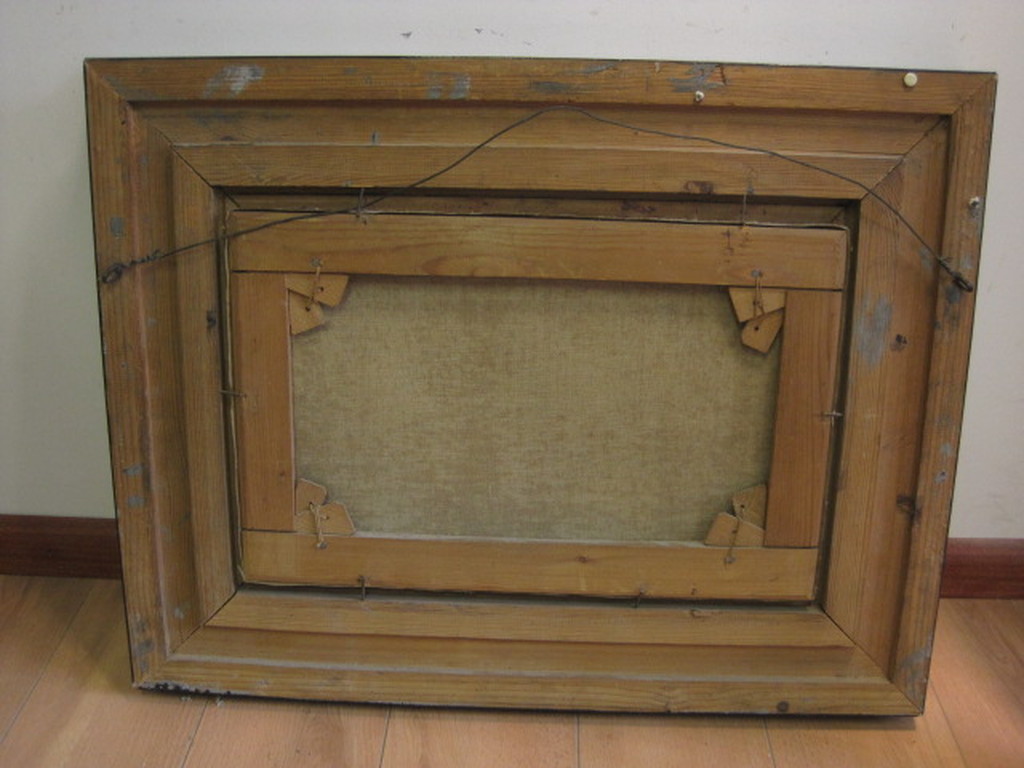 Sfeervol oud olieverf "landschap" Henricus Rul (1906-1992) gesigneerd ca 1940 kopen? Bied vanaf 1!