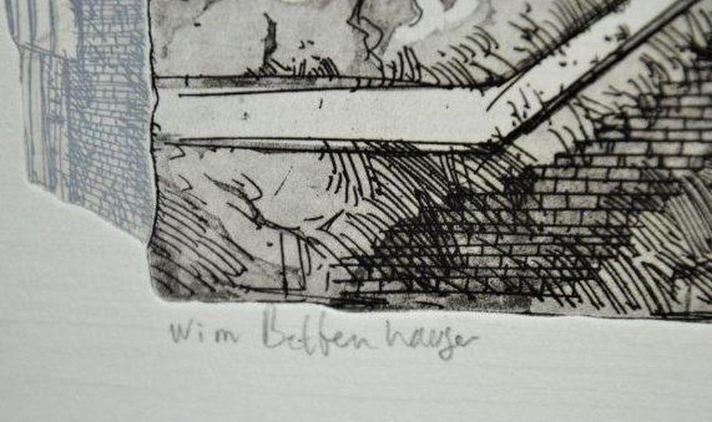 Onbekende kunstenaar: Ets, aquatint, Lief kopen? Bied vanaf 1!