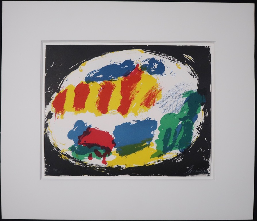 Eugene Brands: Litho, Landscape in daytime kopen? Bied vanaf 125!