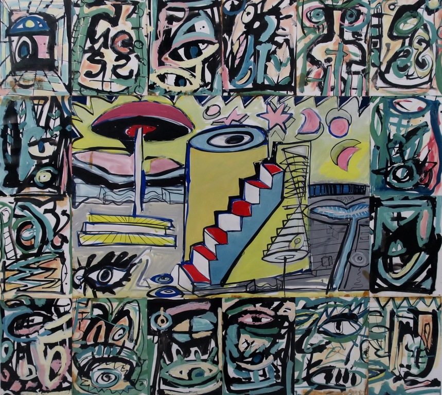 Marcel van der Heyden: Goauche, Dichter bij de sterren - Ingelijst kopen? Bied vanaf 60!