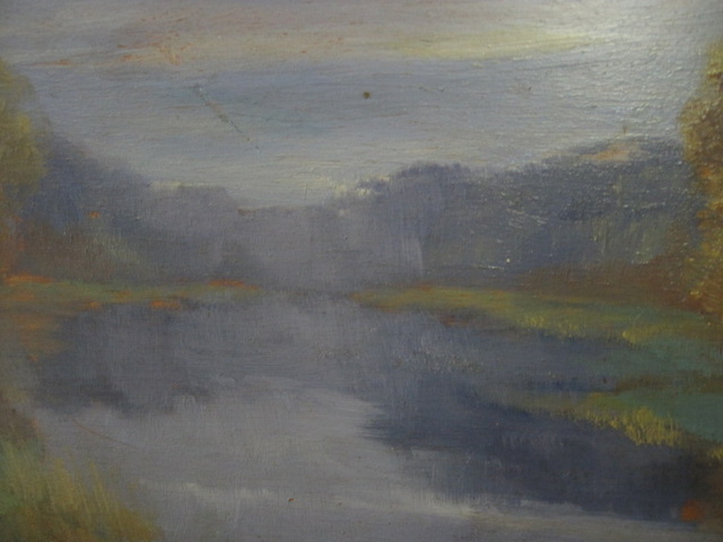 Mooi nabloei Haagse School olieverf "buiten Spaarne" van Herman Heuff 1875-1945 kopen? Bied vanaf 1!