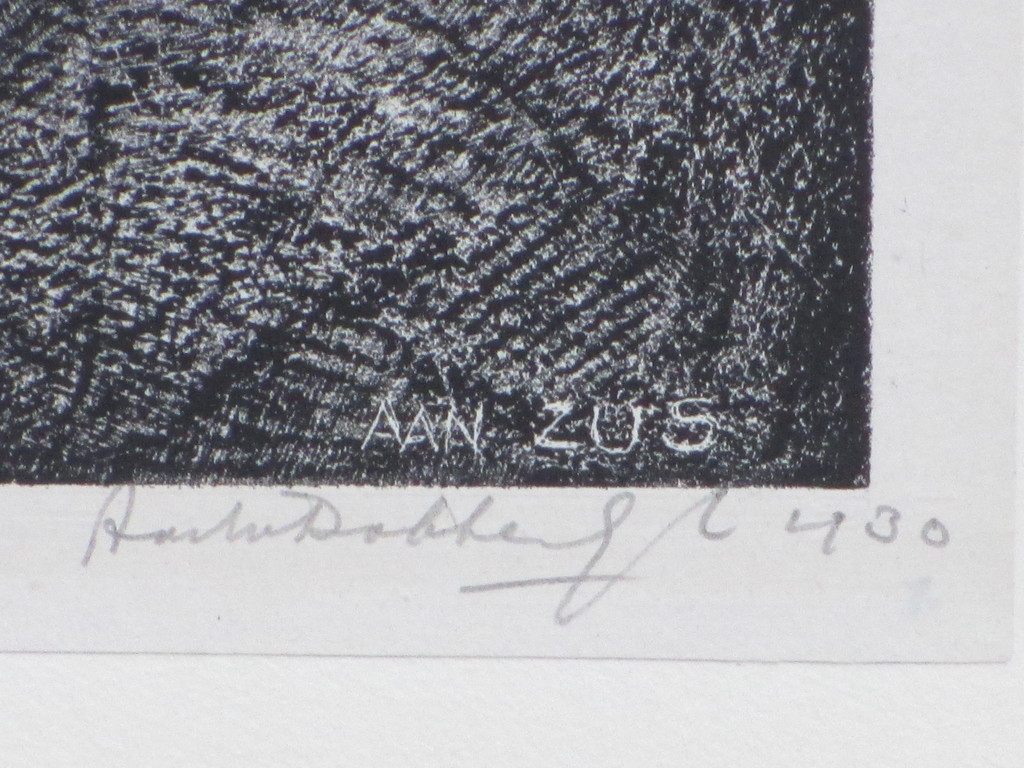 Aart van Dobbenburgh, Vogelnest, Litho 1930 kopen? Bied vanaf 50!