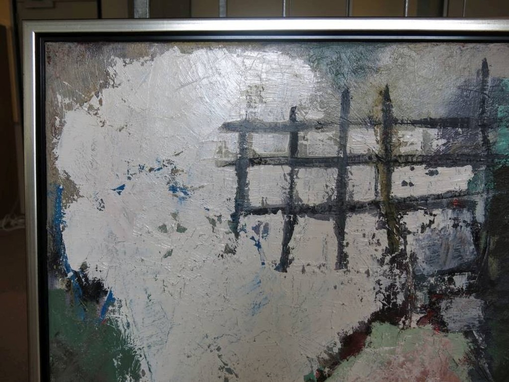 Antony de Baat: Olieverf op doek, Time: Get me connected - Ingelijst (groot) kopen? Bied vanaf 350!