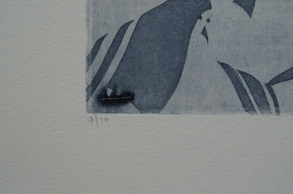 Mark Visione - gesigneerde ets - birth suite kopen? Bied vanaf 20!