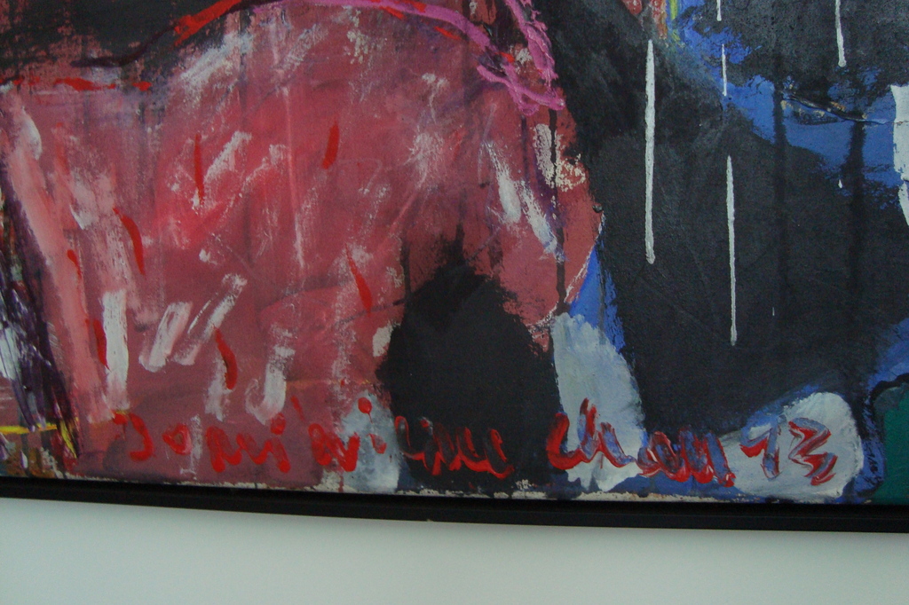 dominique chan olie op doek kopen? Bied vanaf 350!