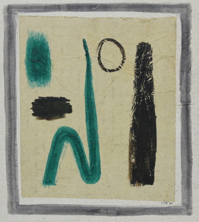 L.P. Boone - L.P. Boone: Gouache, zonder titel kopen? Bied vanaf 20!