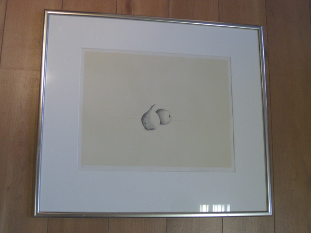 Laatste Metten Koornstra 1912-1978 - grote lithografie "2 peren" gesigneerd 1972 kopen? Bied vanaf 1!