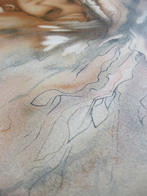 Alain Renoux - " Hiver " - Kleuren litho - Handgesigneerd kopen? Bied vanaf 48!