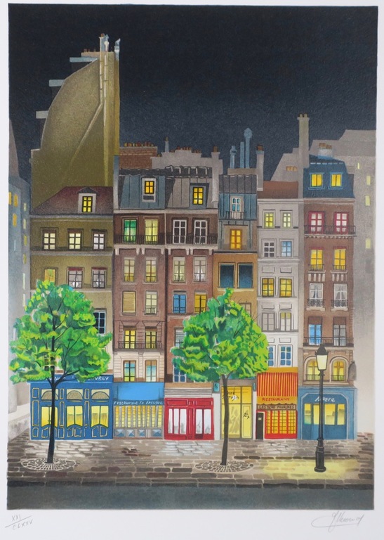 Jean-Luc Lecoindre: Zeefdruk, Les Plantanes kopen? Bied vanaf 20!