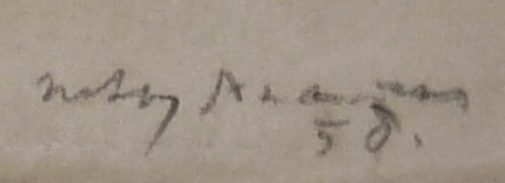 Kees Verwey, Krijttekening, Dubbele portrettekening, 1958 kopen? Bied vanaf 200!