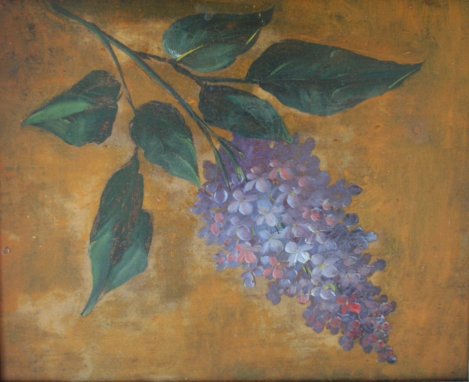 Hollandse school, olieverf op board, afbeelding van een sering kopen? Bied vanaf 1!