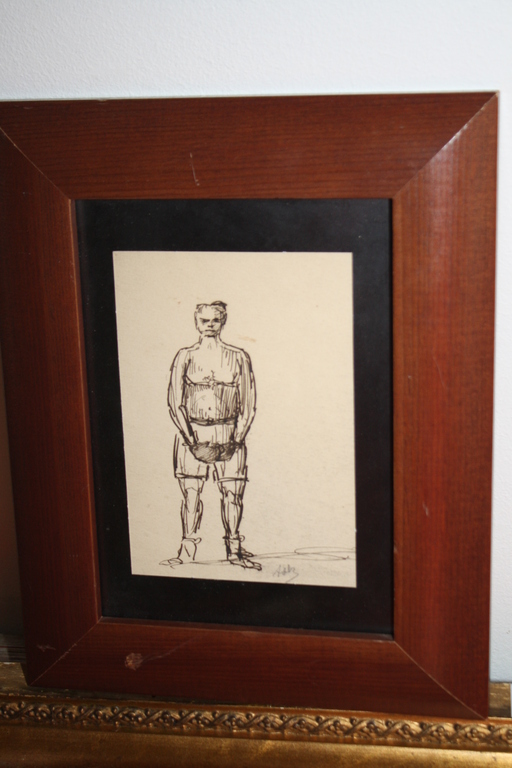 TEKENING BOXER - AD BEEKMANS kopen? Bied vanaf 1!