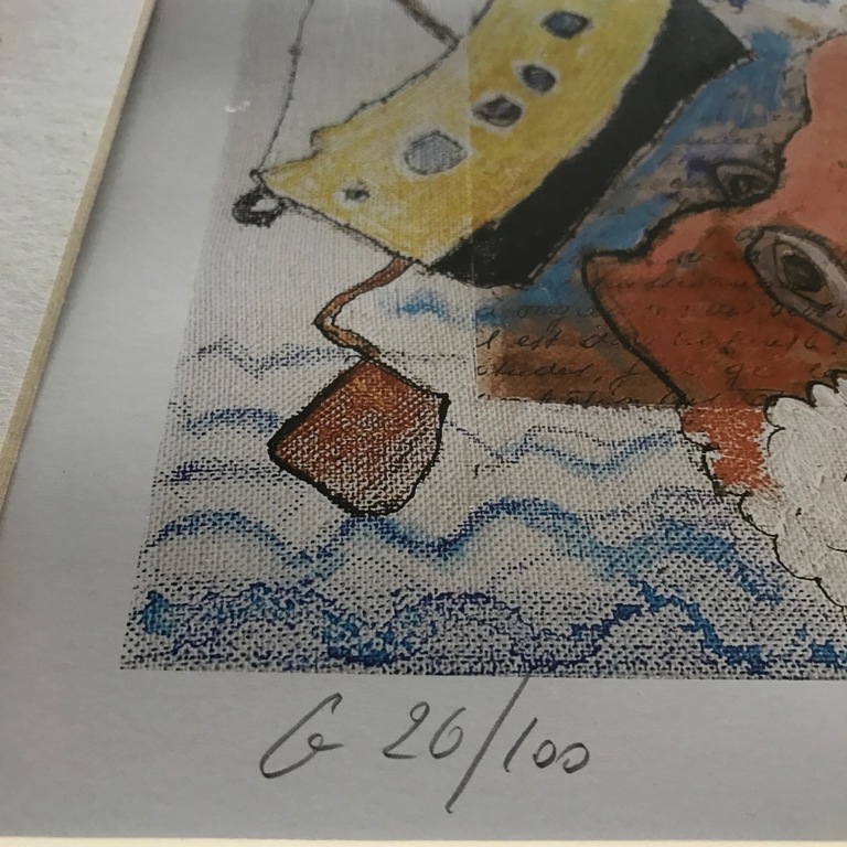Christian Silvain - Lot van 2 gesigneerde zeefdrukken - ingelijst - oplage 100 kopen? Bied vanaf 145!