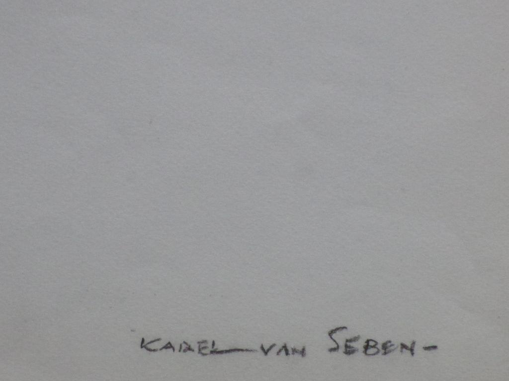 Karel van Seben, Amazone aan het strand, tekening kopen? Bied vanaf 1!