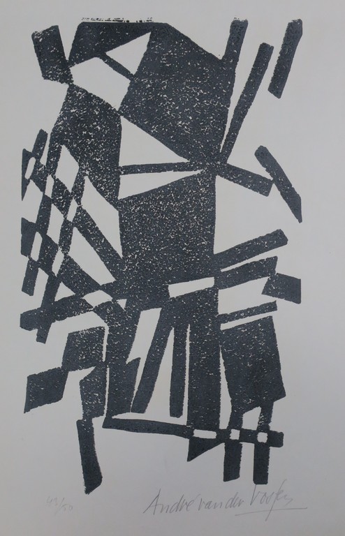 Andre van der Vossen: Litho, zonder titel (Creatie 1952) kopen? Bied vanaf 20!