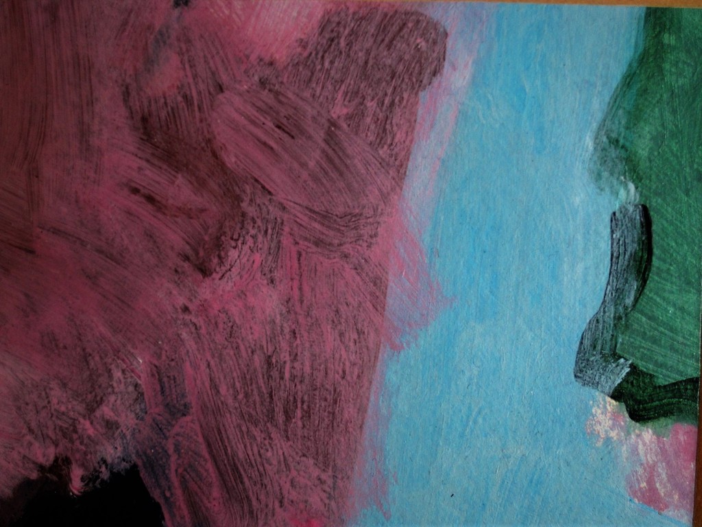 Indringend abstract expressionisme landschap acryl op board Jeroen de Carpentier kopen? Bied vanaf 1!