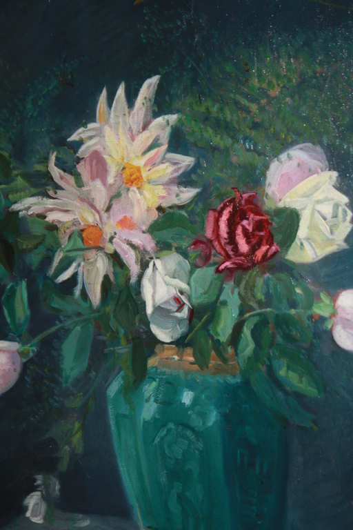 LOUIS SAALBORN  - ROZEN IN GEMBERPOT kopen? Bied vanaf 450!