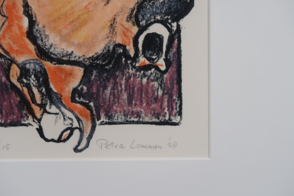 Petra Lommen: Litho, Z.T. - Ingelijst kopen? Bied vanaf 1!