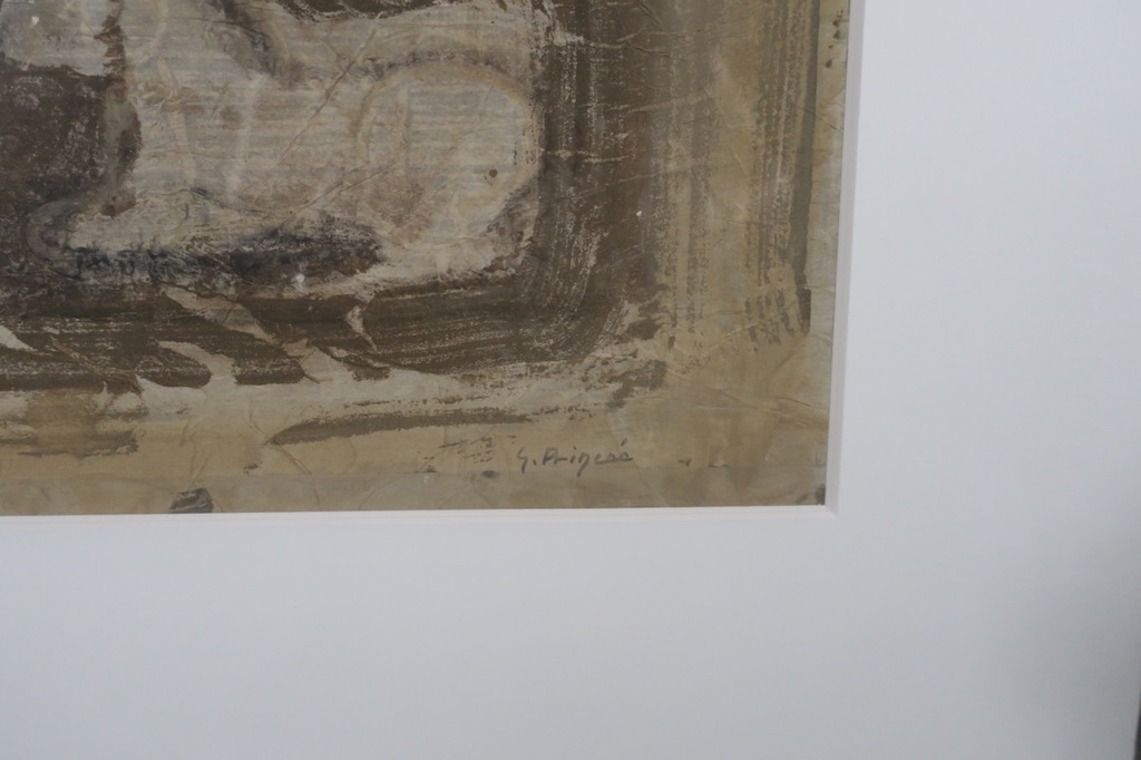 Gerard Princee: Gouache, Z.T. - Ingelijst (Groot) kopen? Bied vanaf 1!