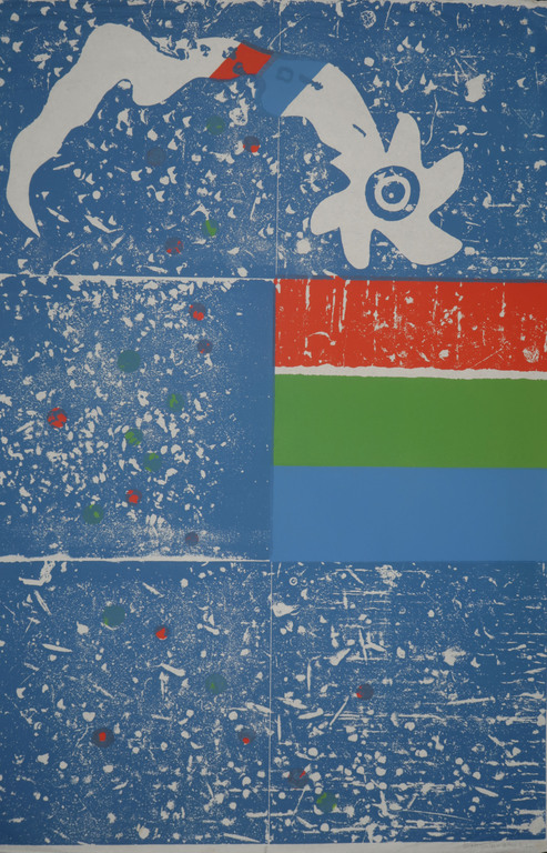 Jef Diederen: Lino op Rijstpapier, Z.T. verkocht voor € 35!