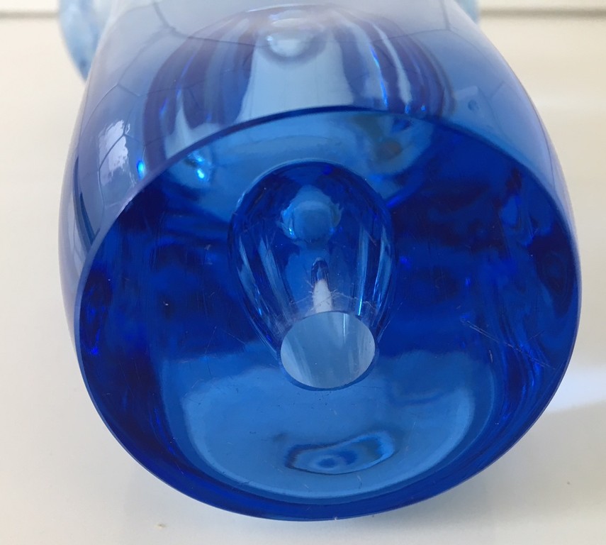 Miloslav Klinger (Zelezny Brod Sklo, ZBS) - Lichtblauwe vaas kopen? Bied vanaf 35!