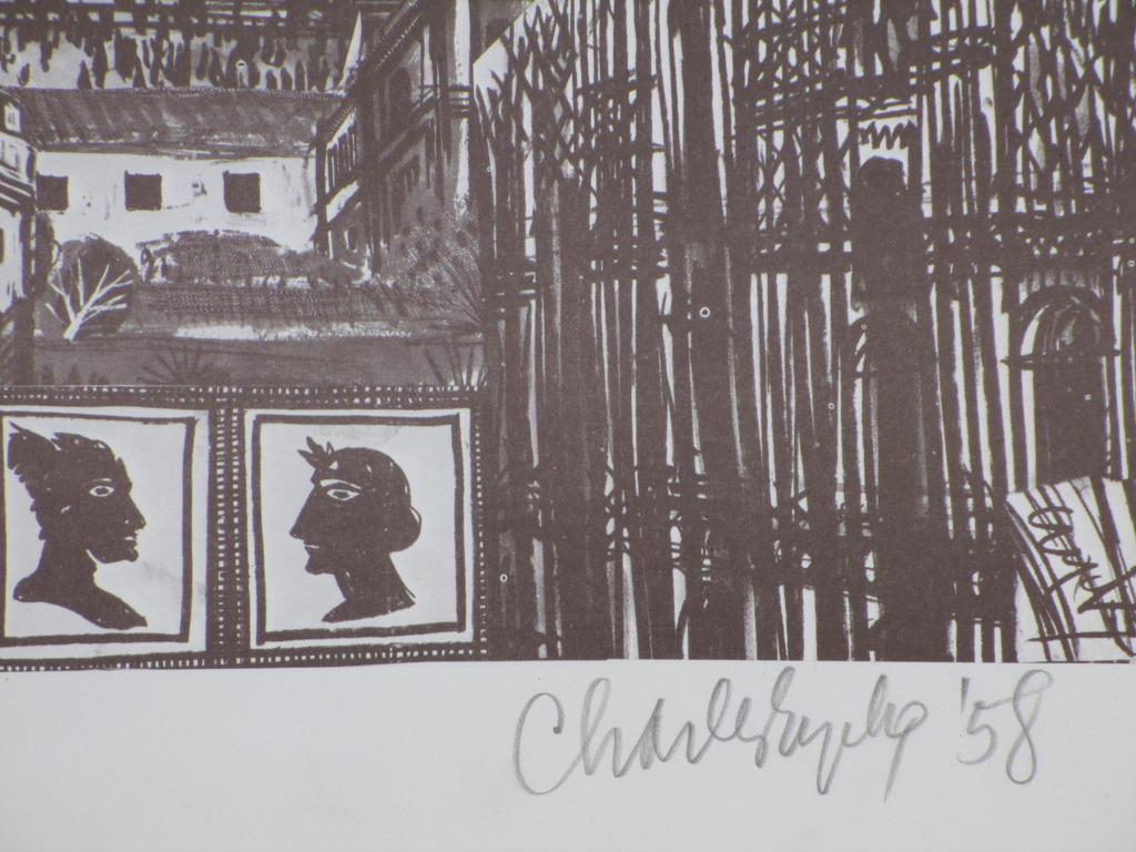Charles Eyck, Rome, Litho 1958 kopen? Bied vanaf 55!