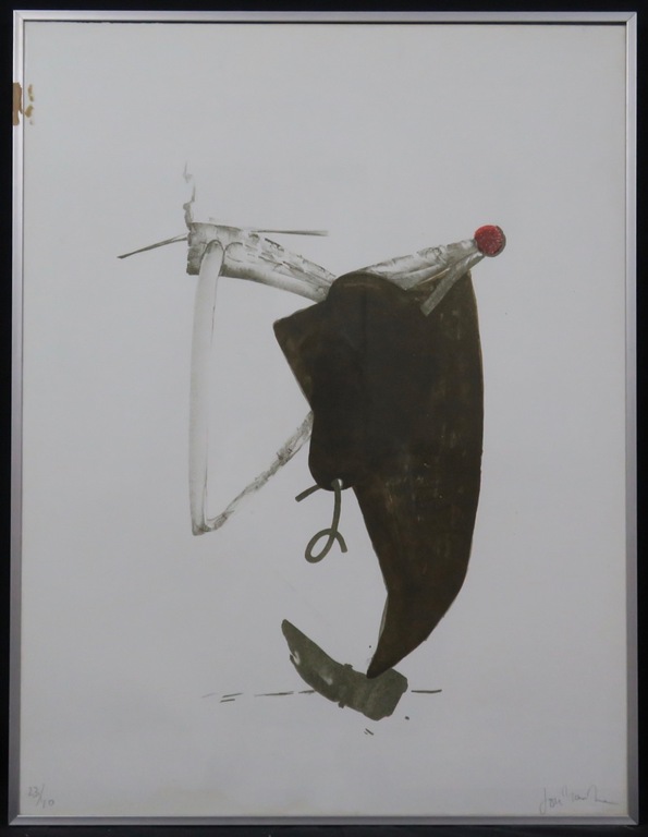 Jon Marten: Litho, Zonder titel - Ingelijst kopen? Bied vanaf 1!