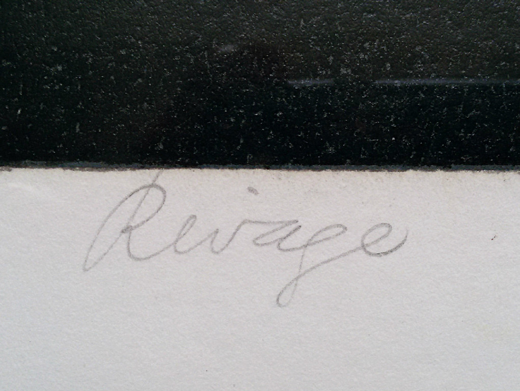Gaston Bogaert - Rivage, litho (ingelijst) kopen? Bied vanaf 75!