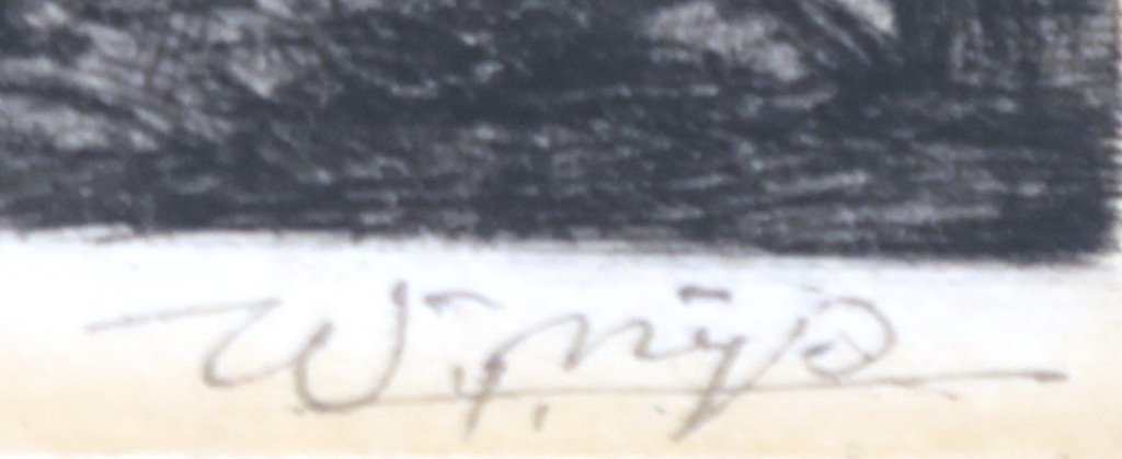 Willem Nijs: Ets, Zonder titel kopen? Bied vanaf 20!