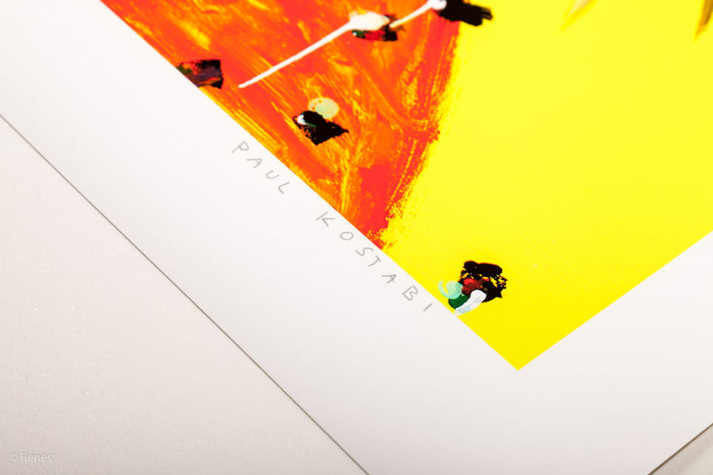 Paul Kostabi 'Sniff' - giclée, oplage 75, handgesigneerd en genummerd, 2013 kopen? Bied vanaf 79!