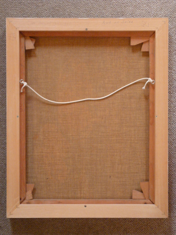 Jan Jongert - olieverf - Rue de Seine, Paris kopen? Bied vanaf 175!