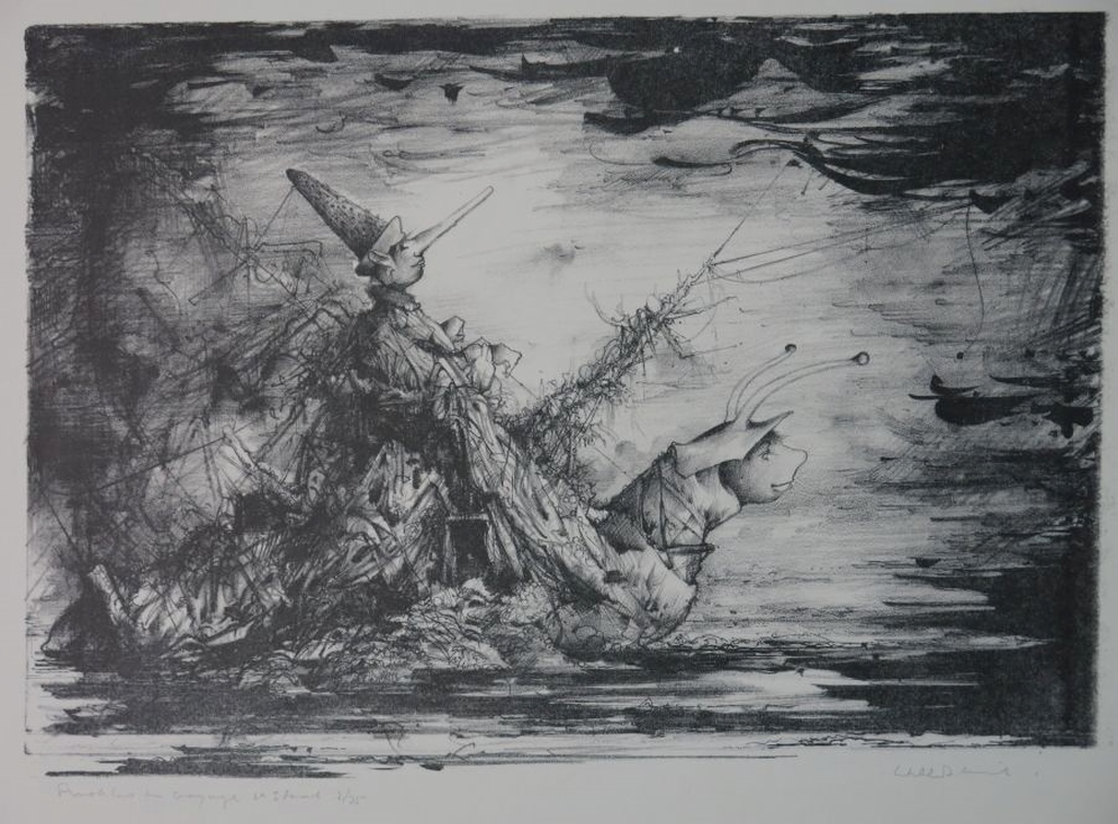 Dirkje Kuik: Litho, Pinokkio en voyage kopen? Bied vanaf 75!