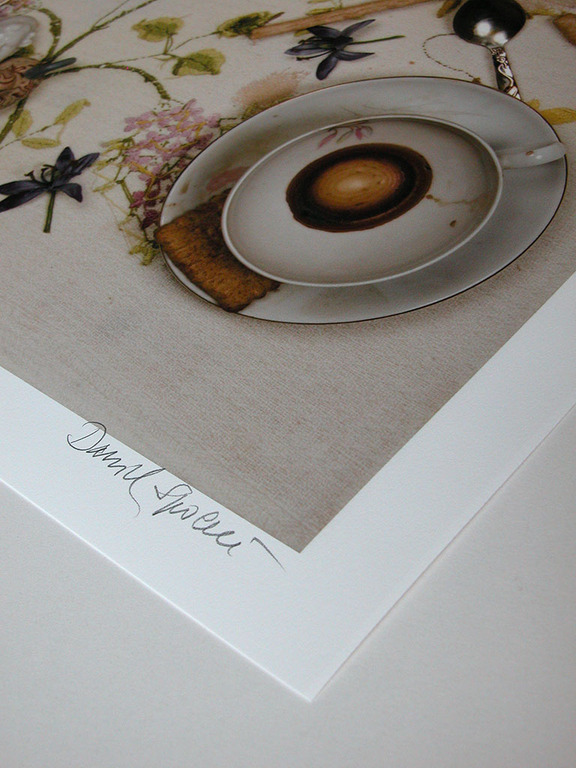 Daniel Spoerri, ‘5 o´clock tea’,  giclée, handgesigneerd, ed. 50 kopen? Bied vanaf 200!