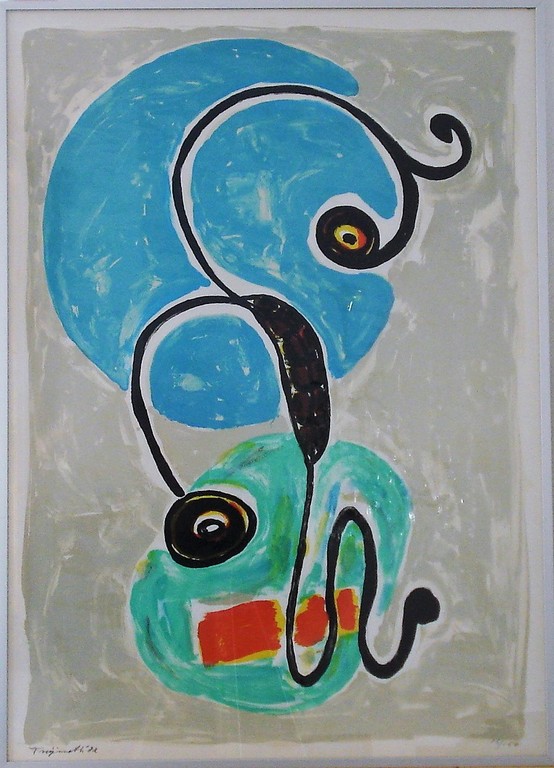 Alphons Freymuth, Abstracte compositie, ingelijst kopen? Bied vanaf 110!