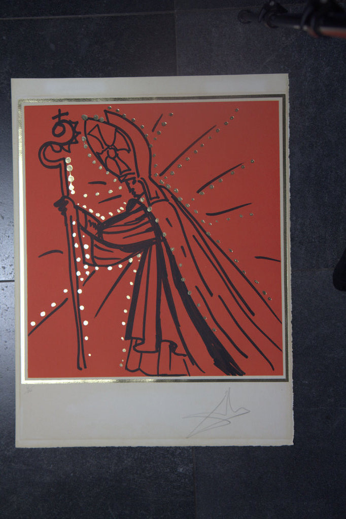 Salvador Dali: handgesigneerde, genummerde litho 1977 'James' kopen? Bied vanaf 950!