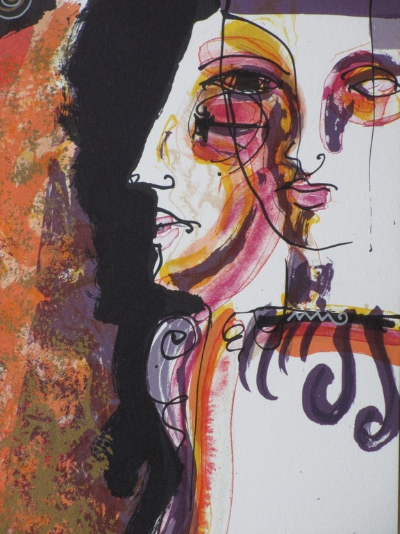 Jan Voss, Vrouwelijke Vormen, Kleurenlitho kopen? Bied vanaf 45!