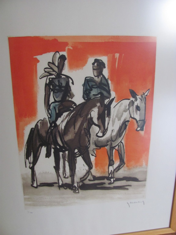 Roger Hebbelinck - Boer en boerin te paard kopen? Bied vanaf 25!