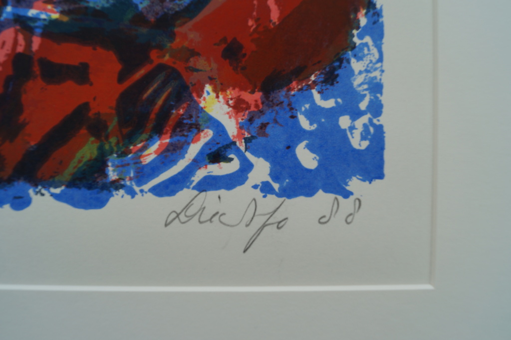 John Lie a Fo - gesigneerde zeefdruk - Reve Noir 2 kopen? Bied vanaf 25!