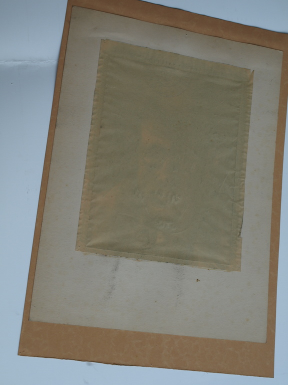 Onbekend : Tekening , Man met flaporen en bril – ca 1920 - Elias Smalhout kopen? Bied vanaf 1!