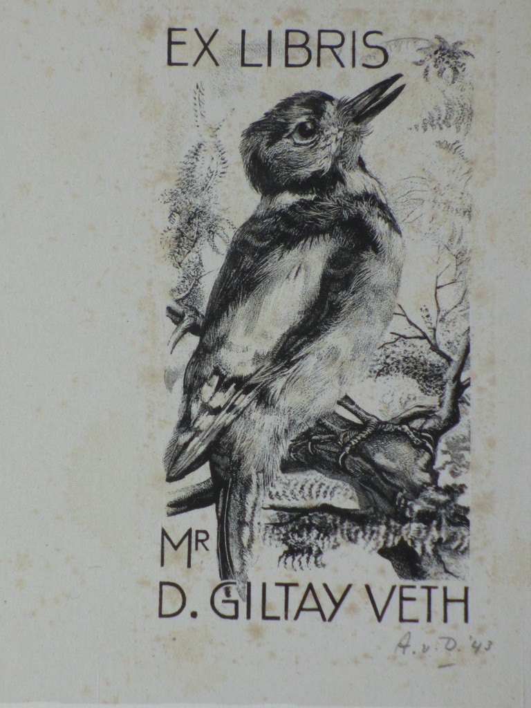 Aart van Dobbenburgh, Specht, Litho kopen? Bied vanaf 1!