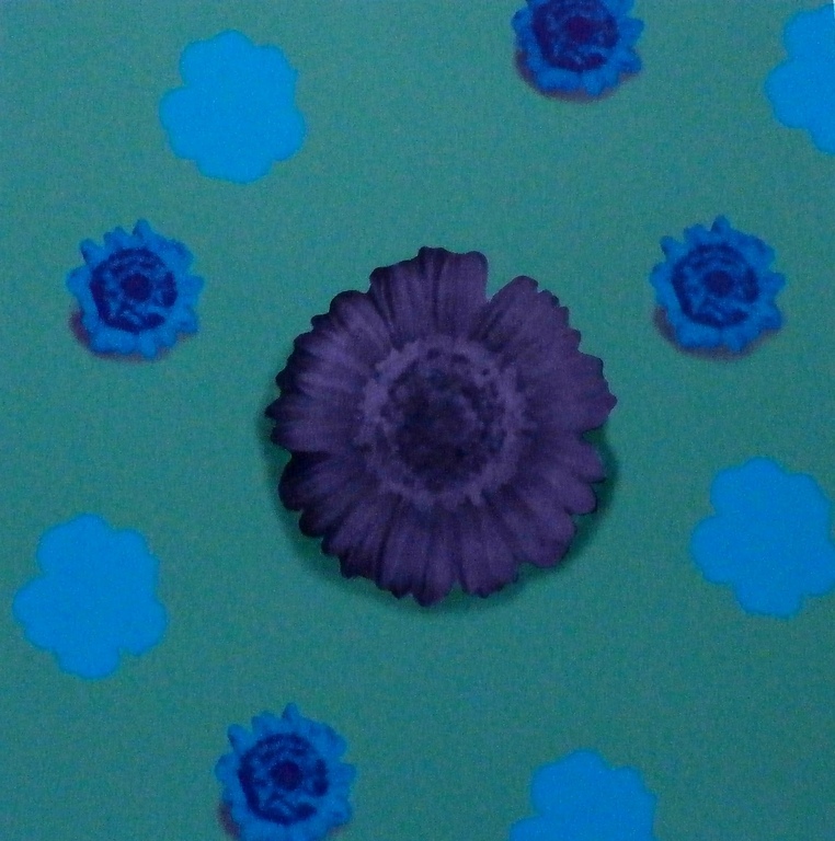 Arjan van Arendonk - Zeefdruk: Floating Flowers two - 2003 kopen? Bied vanaf 75!