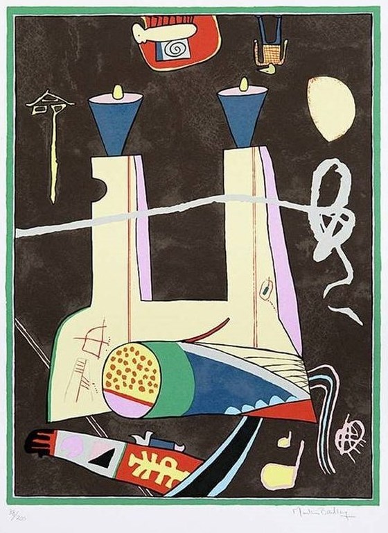 Martin Bradley: Zeefdruk, October kopen? Bied vanaf 50!