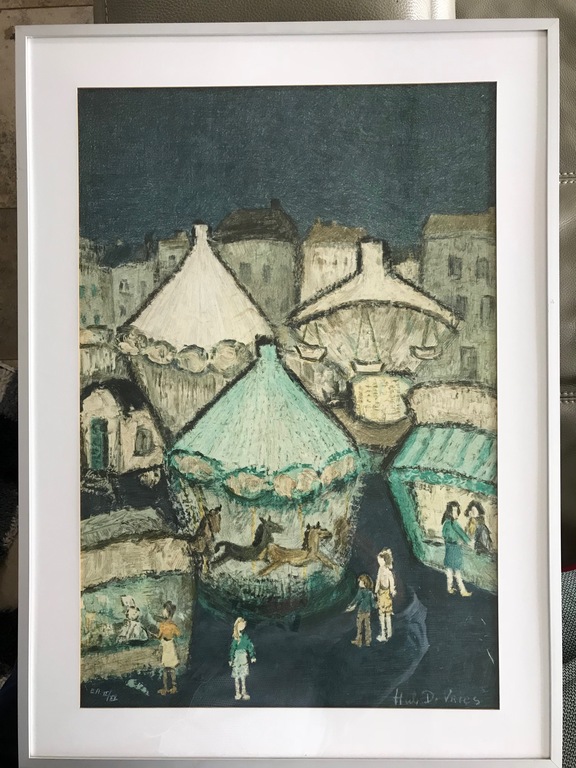 Hubert De Vries - prachtige litho - Getekend en genummerd kopen? Bied vanaf 1!