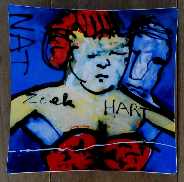 Herman Brood - keramiek bord: zoek hart - 1998 kopen? Bied vanaf 60!