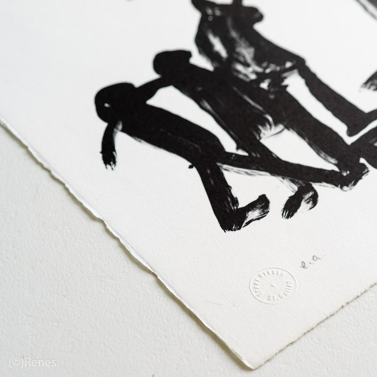 Eugène Ionesco 'Komposition' - gesigneerd en genummerd (E.A.), 1981 kopen? Bied vanaf 149!