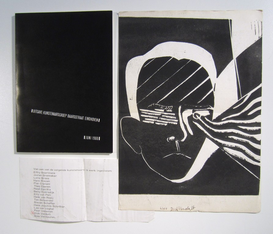 Dick Verdult (1954) - houtsnede uit 1980 kopen? Bied vanaf 75!